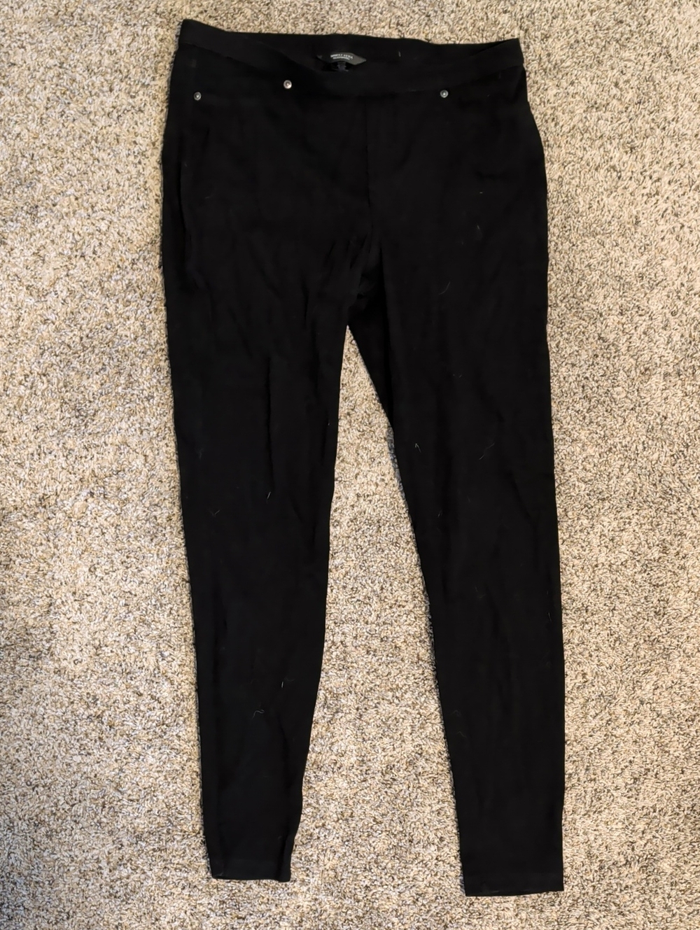 Black Women's Slim Stretch Pants